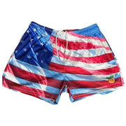 JOOCY AF Statement Shorts - American Flag